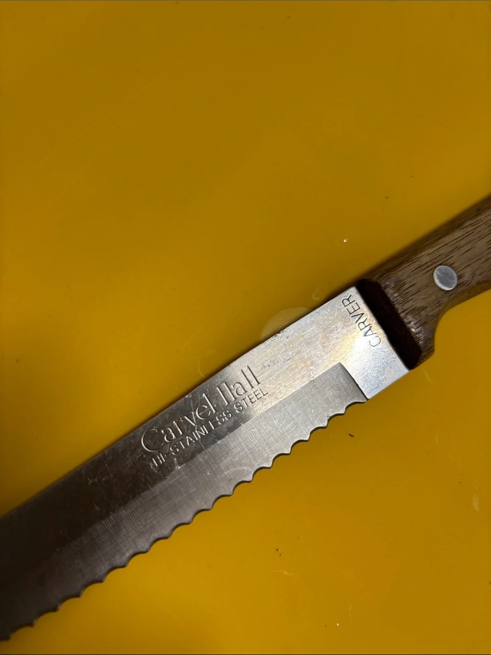 Carvel Hall Carver Serrated Knife Japan 13” SS